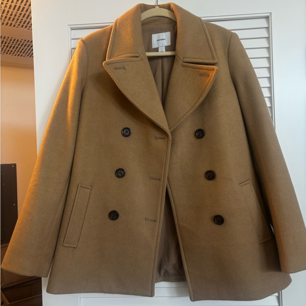 Old Navy Camel Peacoat